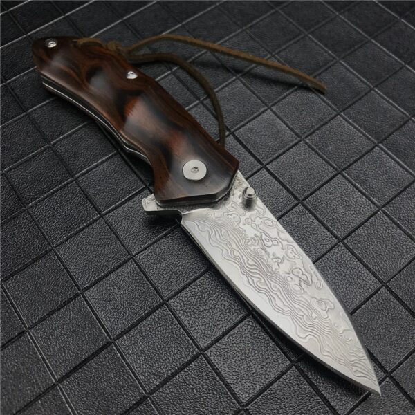 Steel 67 Layers Hunting Knife - Image 3