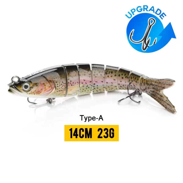 Realistic Jointed Crankbait Swimbait - Image 11