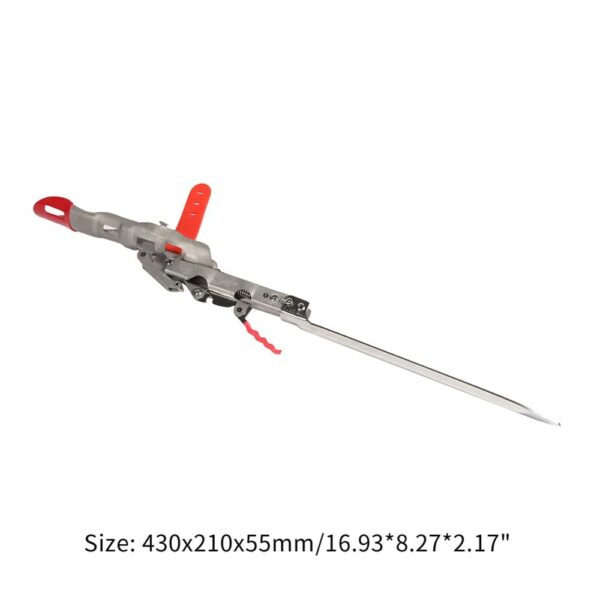 Foldable Automatic Double Spring Angle Fishing Pole Bracket - Image 6